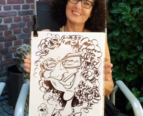 caricaturist for trade shows and corporate event in germany